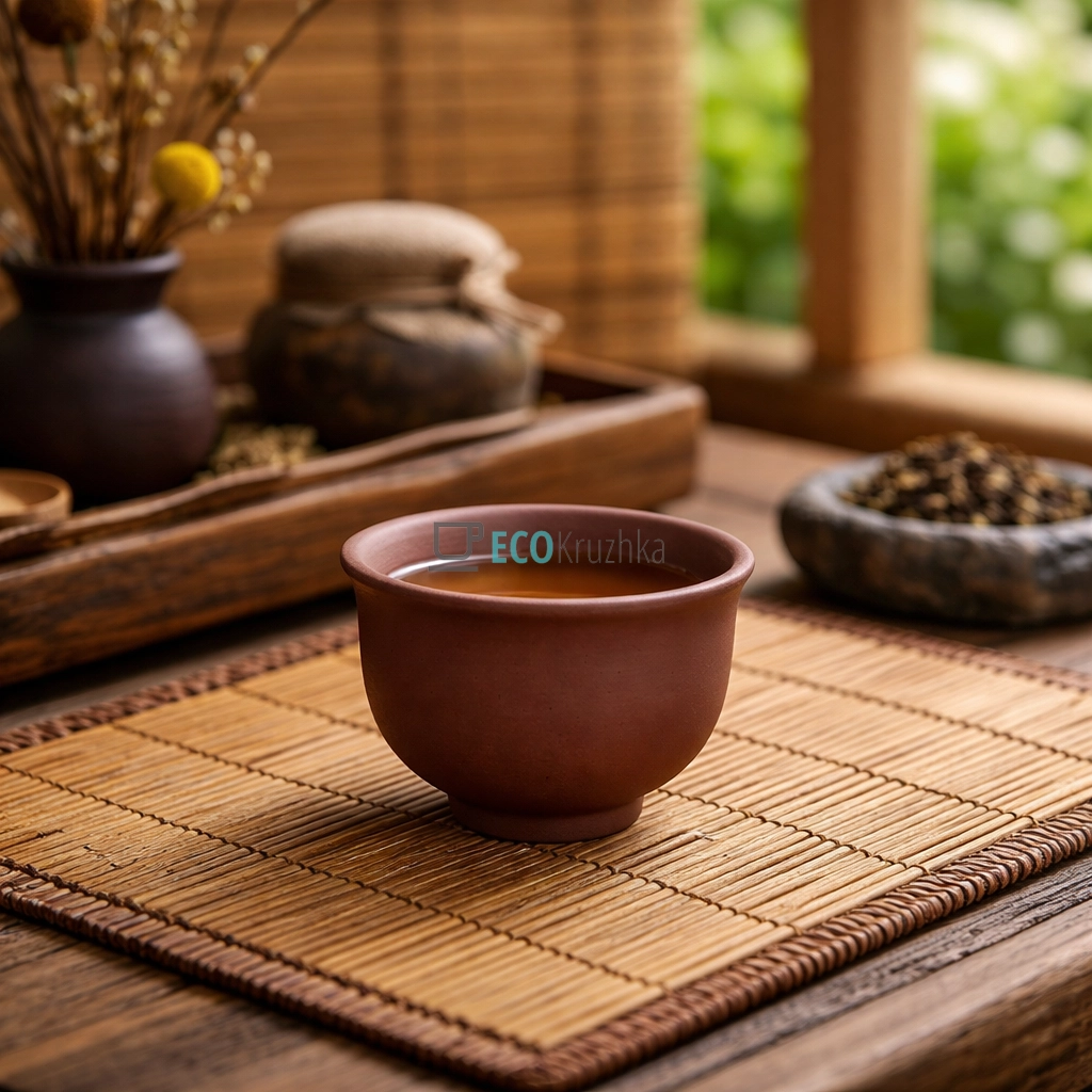 Глиняна піала для чаю 100 мл “Естет” (TC061)