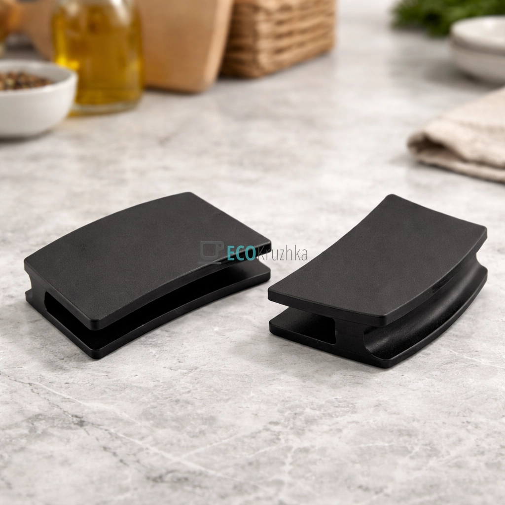 Силіконові прихватки 7.5 х 4.5 см для кухні термостійкі 2 шт (SH2)