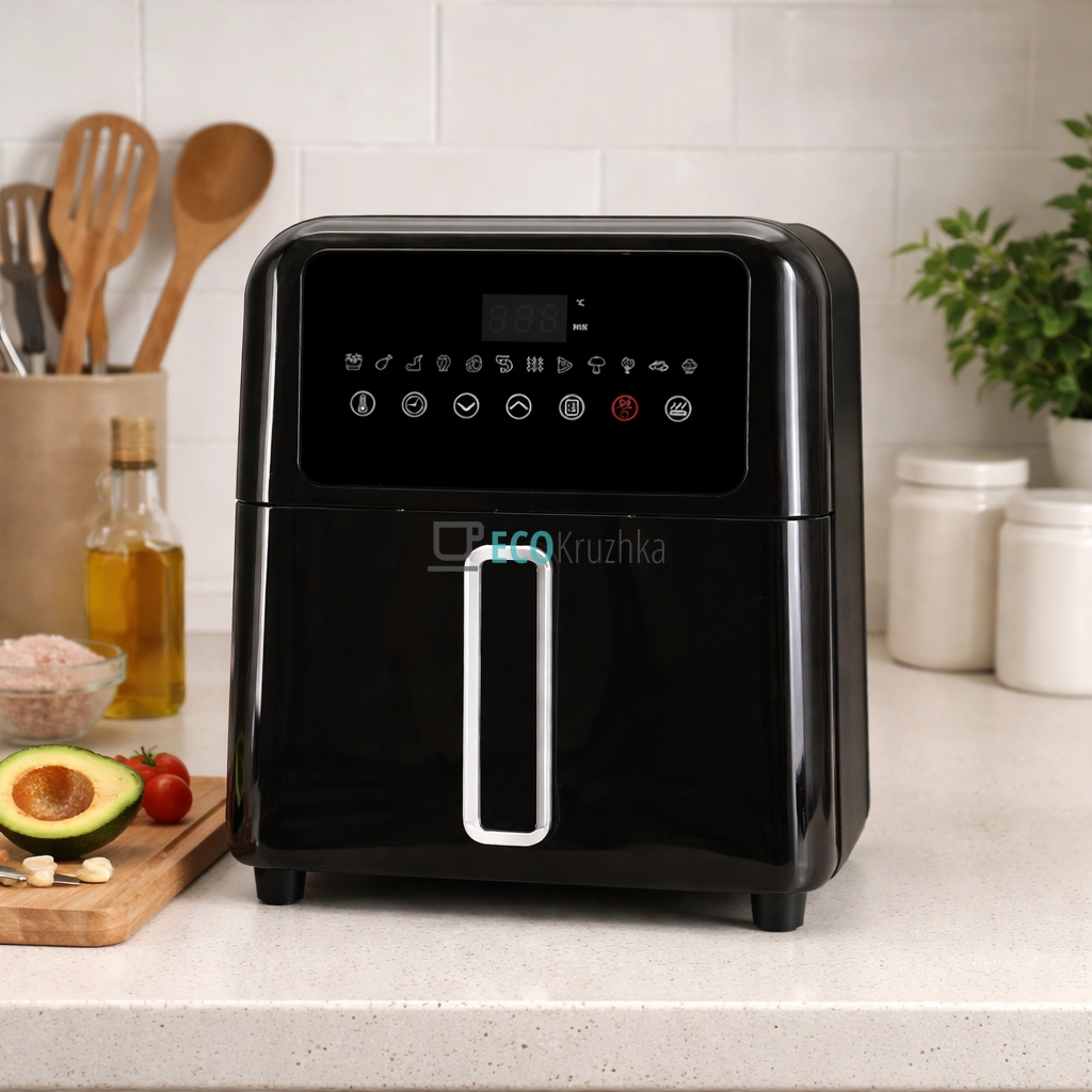 Аерофритюрниця (мультипіч) 6 л  чорний MR-757