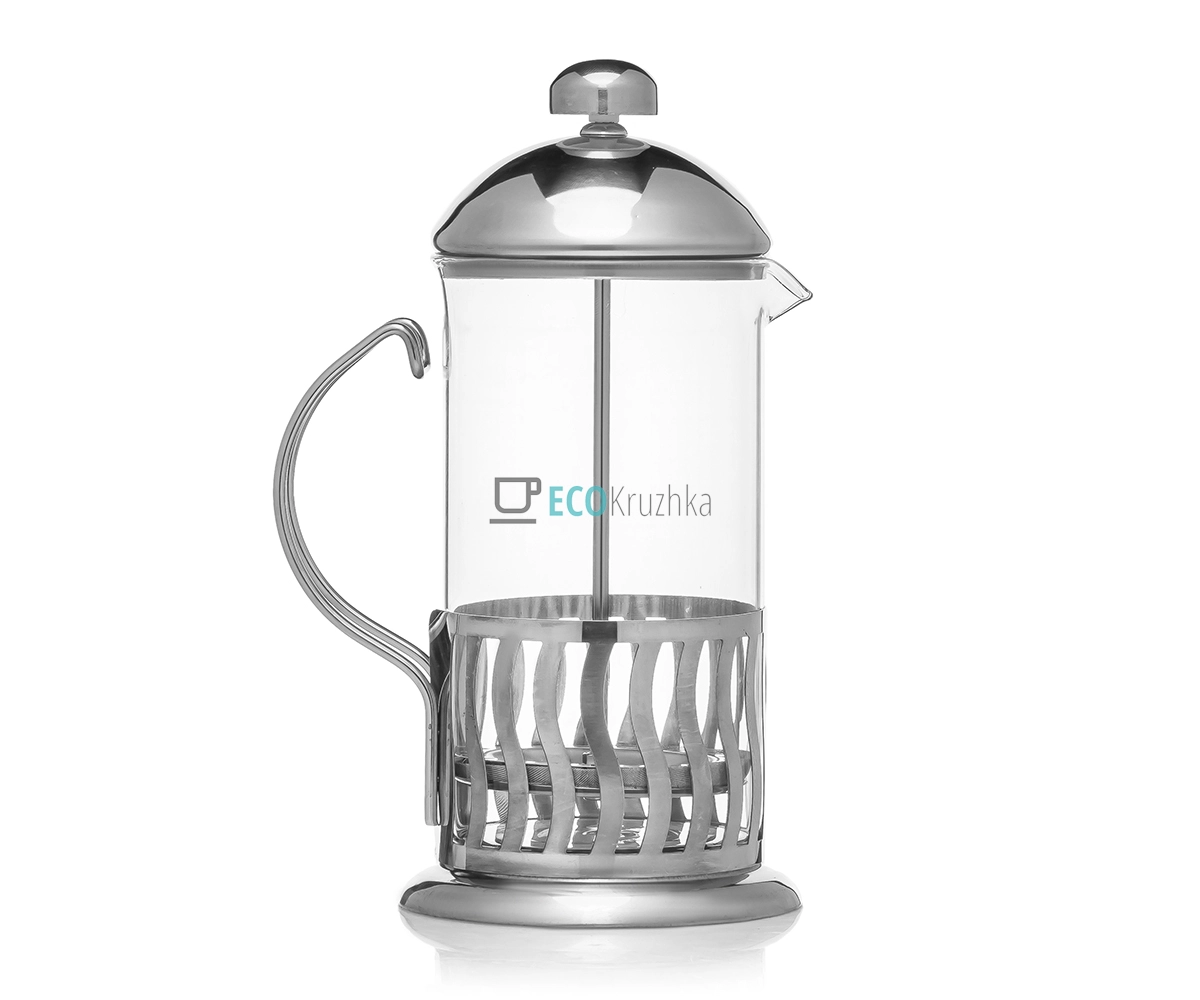 Френч-прес Хвилі для кави та чаю Classic 600 мл HT03-P600