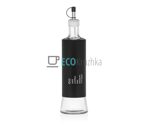 Диспенсер для Олії із чорним покриттям 320 мл EK952 Диспенсер для Олії із чорним покриттям 320 мл EK952