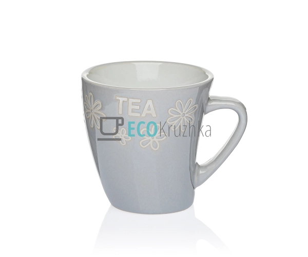 Чашка 190 мл Фарфор TEA Бежевий EK14165 Чашка 190 мл Фарфор TEA Бежевий EK14165