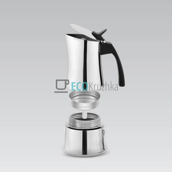 Гейзерна кавоварка 6 чашки 300 мл Maestro MR-1668-6 Гейзерна кавоварка 6 чашки 300 мл Maestro MR-1668-6