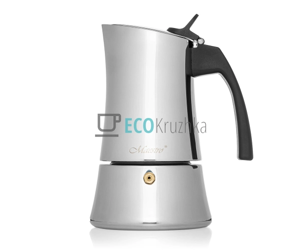 Гейзерна кавоварка 6 чашки 300 мл Maestro MR-1668-6 Гейзерна кавоварка 6 чашки 300 мл Maestro MR-1668-6