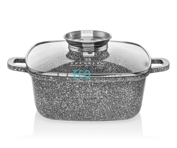 Каструля-казан 6.5 л Edenberg з гранітним покриттям та с ... Каструля-казан 6.5 л Edenberg з гранітним покриттям та с ...