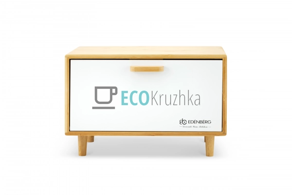 Хлібниця Edenberg з деревяною основою та відкидной кришк ... Хлібниця Edenberg з деревяною основою та відкидной кришк ...