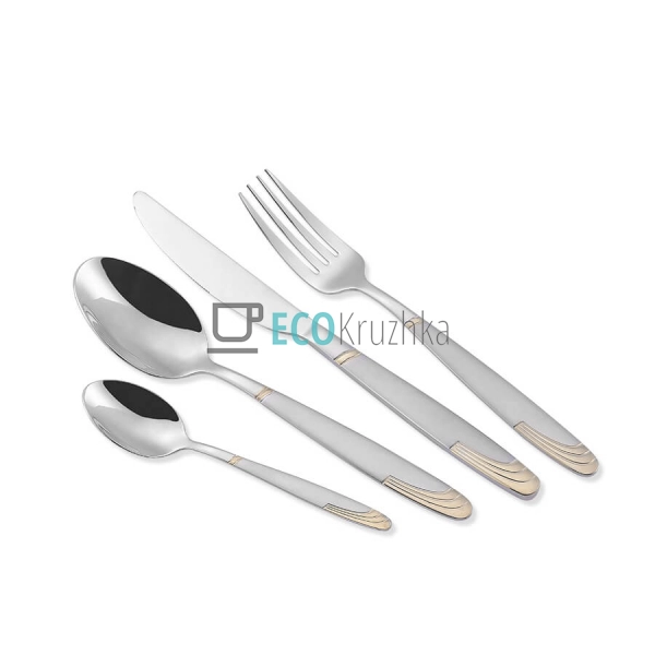 Столовий набір 24 предмета Maestro Фраже MR-1512G-24 Столовий набір 24 предмета Maestro Фраже MR-1512G-24