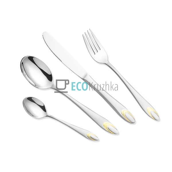 Столовий набір 24 предмета Maestro Фраже MR-1513G-24 Столовий набір 24 предмета Maestro Фраже MR-1513G-24