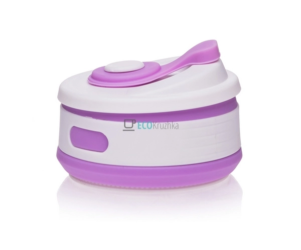 Складаний стакан силіконовий Collapsible Coffee Cup 350  ...