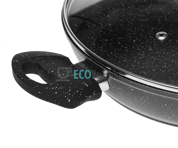 Сотейник Edenberg 26 см алюмінієвий з антипригарним марм ... Сотейник Edenberg 26 см алюмінієвий з антипригарним марм ...
