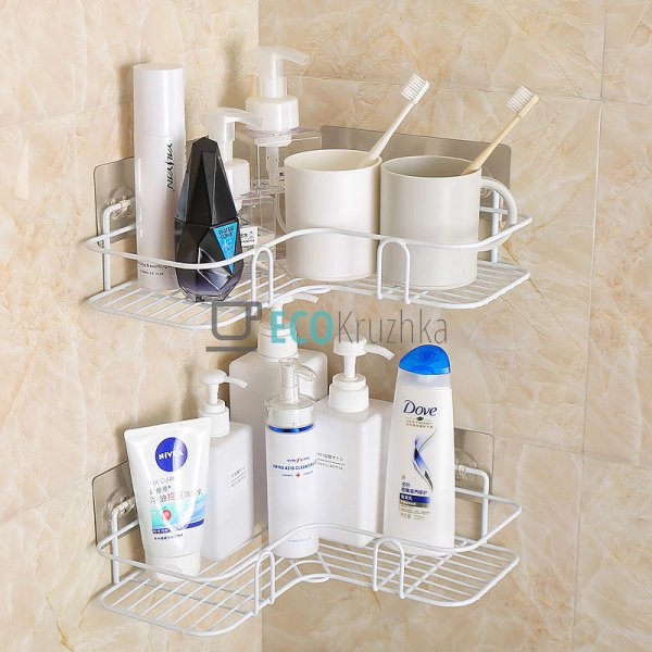 Полиця кутова універсальна на самоклейкій стрічці 26.5х2 ... Полиця кутова універсальна на самоклейкій стрічці 26.5х2 ...