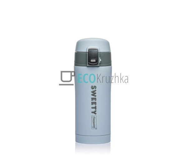 Термокружка Maestro 300 мл Блакитний MR-1643-30D