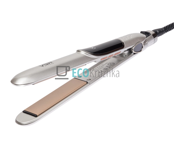 Професійна праска щипці з регулюванням температури та ке ...