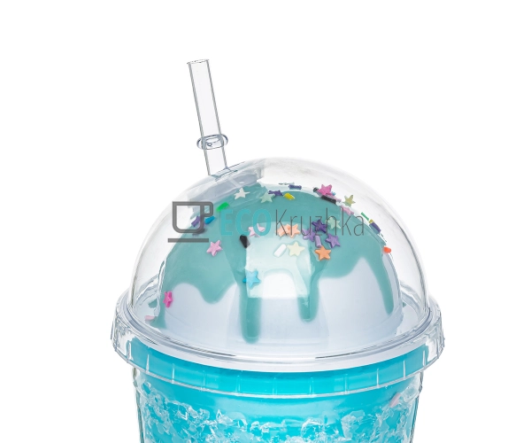 Стакан акриловий з подвійною стінкою та гідрогелевим нап ...