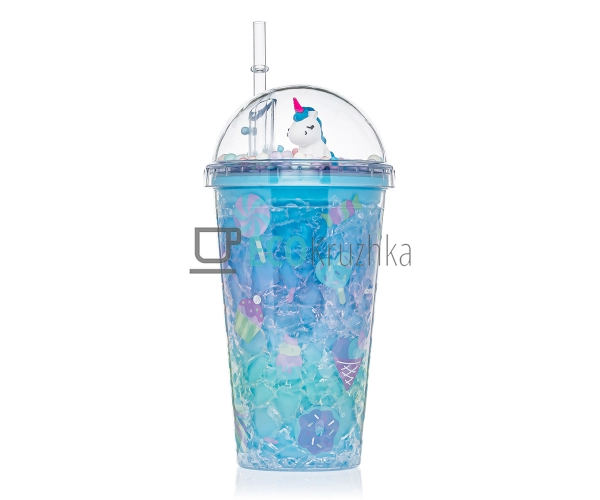 Стакан акриловий з подвійною стінкою та гідрогелевим нап ...