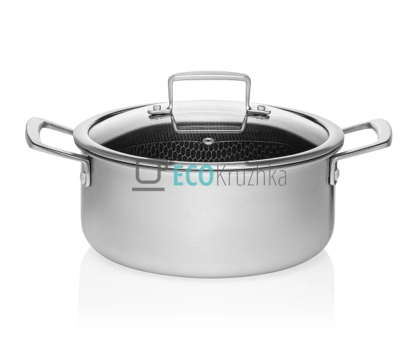 Каструля 4.3л нержавіюча про ...