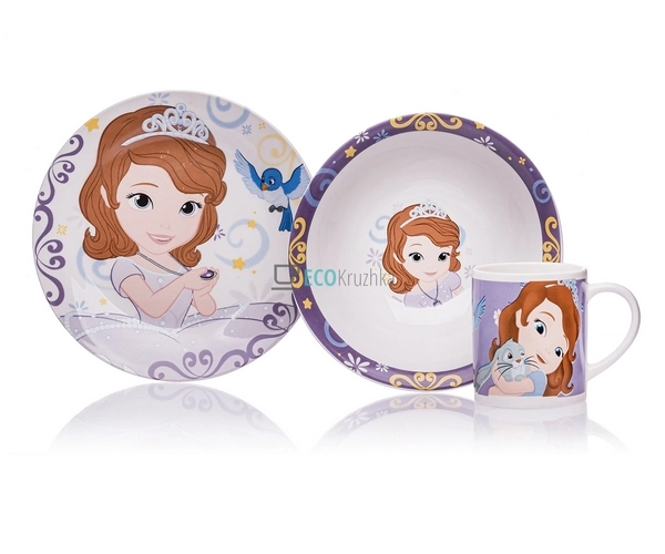 Дитяча керамічний посуд Софія Прекрасна Metr + Original ... Дитяча керамічний посуд Софія Прекрасна Metr + Original ...