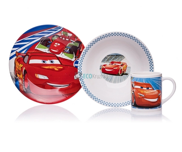 Дитяча керамічний посуд Тачки нові Metr + Original EK860 ... Дитяча керамічний посуд Тачки нові Metr + Original EK860 ...