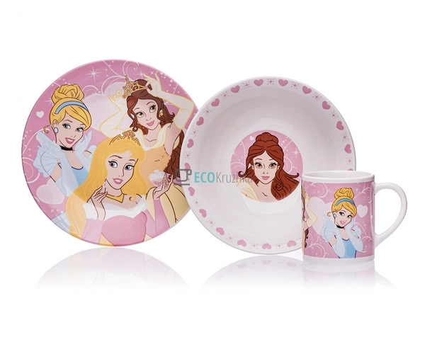 Дитяча керамічний посуд Принцеси дисней Metr + Original ... Дитяча керамічний посуд Принцеси дисней Metr + Original ...