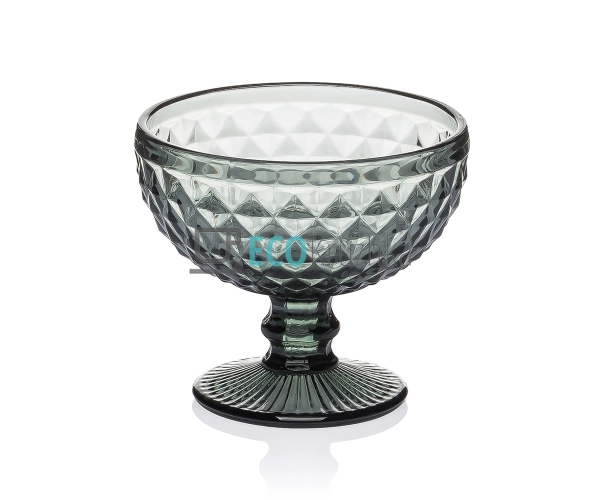 Креманка Сіра дрібний ромб 300 мл ARL9029