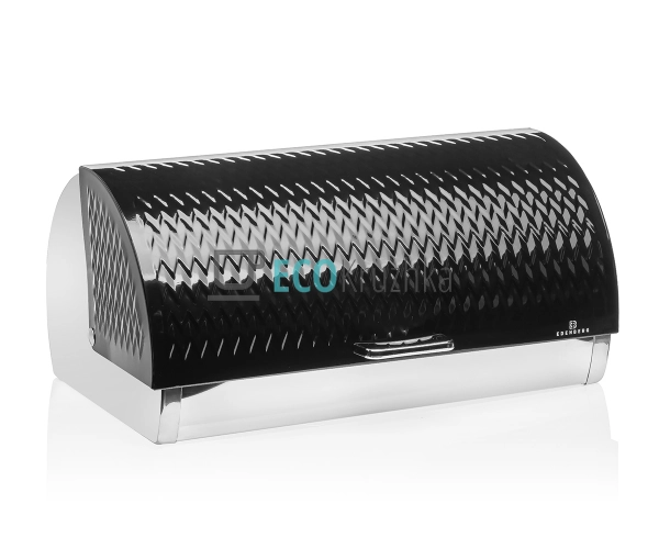 Хлібниця Edenberg з нержавіючою основою та відкидною кри ...