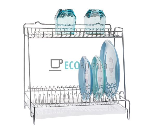 Сушка для посуду металева двоярусна 36.5 х 40 см Sparrow ... Сушка для посуду металева двоярусна 36.5 х 40 см Sparrow ...
