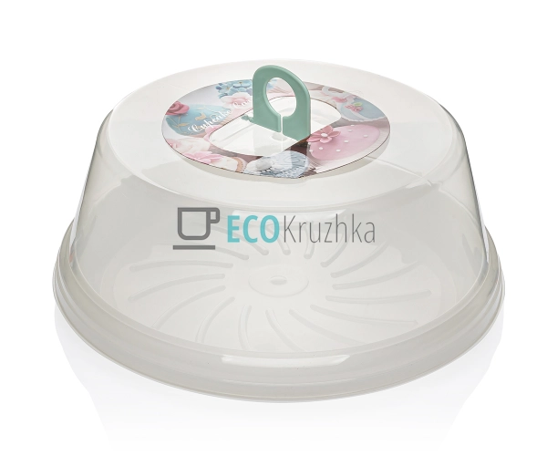 Тортниця з кришкою 30х11.7см Біла WHW72623-4 Тортниця з кришкою 30х11.7см Біла WHW72623-4