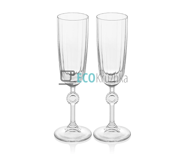 Набір келихів  для шампанського 150 мл 2 шт 440313