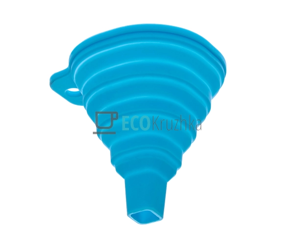 Лійка силіконова Блакитна FRU-196