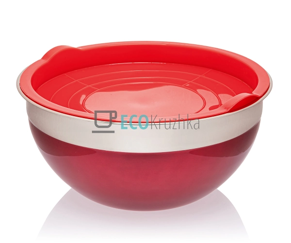 Набір кольорових салатників 5 шт нержавіючих EB-3637 Набір кольорових салатників 5 шт нержавіючих EB-3637