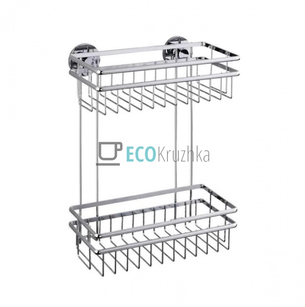 Настінна полицяWenko Cali Express-Loc®, 25 x 32 x 14,5 с ... Настінна полицяWenko Cali Express-Loc®, 25 x 32 x 14,5 с ...