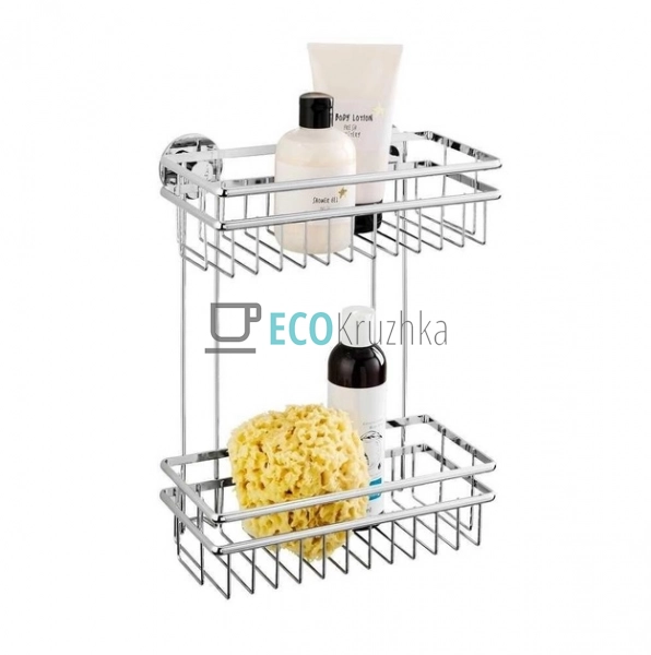 Настінна полицяWenko Cali Express-Loc®, 25 x 32 x 14,5 с ... Настінна полицяWenko Cali Express-Loc®, 25 x 32 x 14,5 с ...