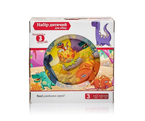 Набір скляного посуду для дітей 3 предмета Metr + Origin ...