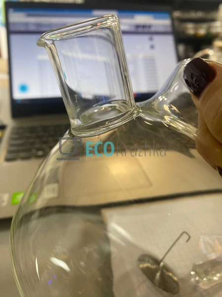 УЦІНКА ЧАЙНИК ДЛЯ ЗАВАРЮВАННЯ СКЛЯНИЙ З БАМБУКОВОЮ КРИШК ...