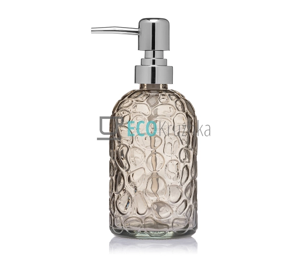 Дозатор для мила 400 мл Коричневий 888-24