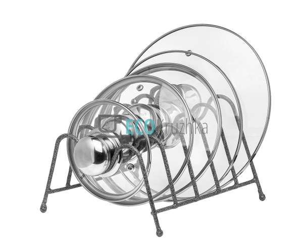 Підставка для зберігання 5 скляних кришок Мармурова FRU- ...
