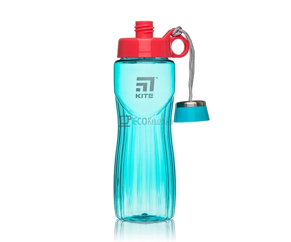 Пляшка для води Kite 800 мл бірюзова K20-396-02 Пляшка для води Kite 800 мл бірюзова K20-396-02