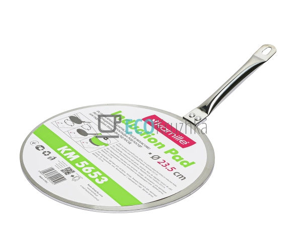 Адаптер для індукційної плити Kamille 23,5 см із нержаві ... Адаптер для індукційної плити Kamille 23,5 см із нержаві ...