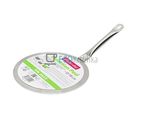 Адаптер для індукційної плити Kamille 19,5 см із нержаві ... Адаптер для індукційної плити Kamille 19,5 см із нержаві ...