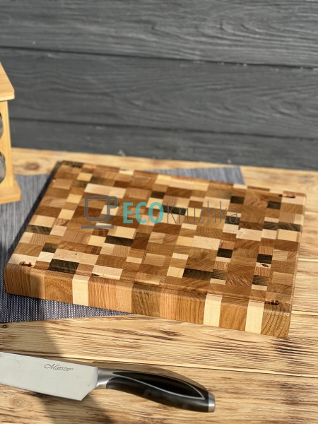 Кухонна обробна дошка 330х250х39 Мікс EK15552 Кухонна обробна дошка 330х250х39 Мікс EK15552