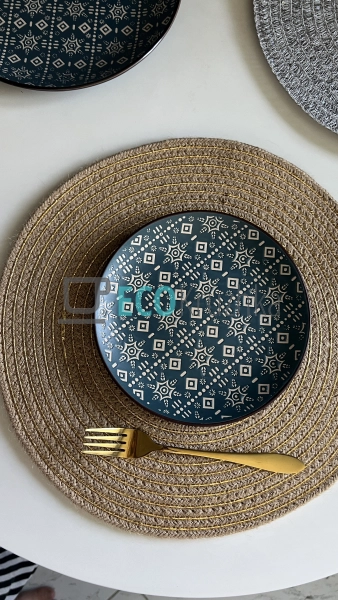 Підтарільник 38см "Плетінка" Жовтий DL-N13-2 Підтарільник 38см "Плетінка" Жовтий DL-N13-2