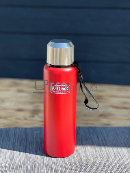 Термос 700 мл з чашкою Червоний A-Plus 1791L Термос 700 мл з чашкою Червоний A-Plus 1791L