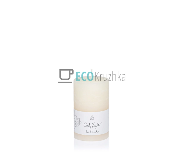 Свічка циліндрична 6*10см, колір - шампань C06_10_1-1.9 Свічка циліндрична 6*10см, колір - шампань C06_10_1-1.9