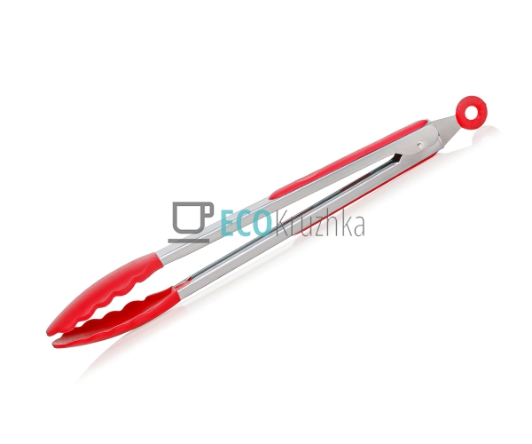 Щипці кухонні подовжені 350 мм Червоні Frico FRU-072 Щипці кухонні подовжені 350 мм Червоні Frico FRU-072