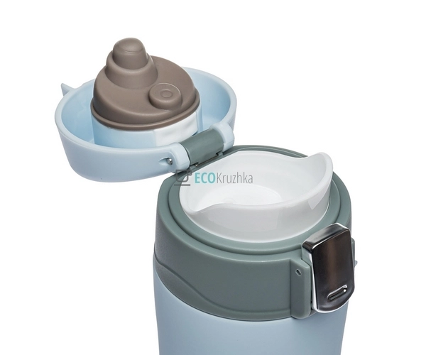 Термокружка Maestro 300 мл Блакитний MR-1643-30D