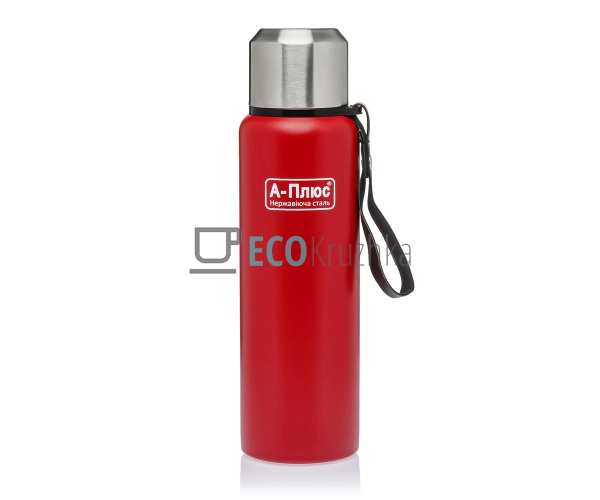 Термос 700 мл з чашкою Червоний A-Plus 1791L Термос 700 мл з чашкою Червоний A-Plus 1791L