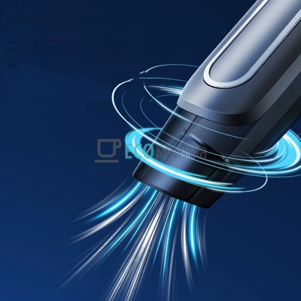 Вакуумний пилосос 2в1 для авто та дому - компактний помі ...