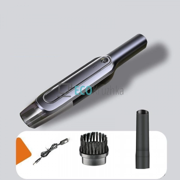 Вакуумний пилосос 2в1 для авто та дому - компактний помі ...