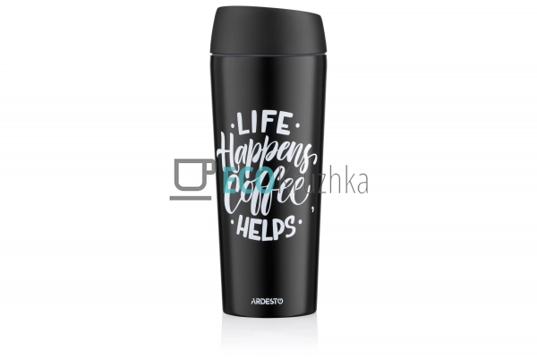 Термокухоль Ardesto Coffee Time 450 мл, нержавіюча сталь ...