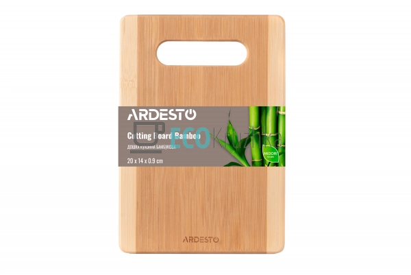 Дошка кухонна Ardesto Midori, 20*14*0.9 см, бамбук (AR14 ... Дошка кухонна Ardesto Midori, 20*14*0.9 см, бамбук (AR14 ...